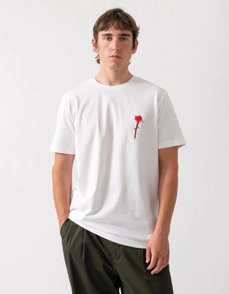 HUGO BOSS Mens HUGO Diflow Mens T-Shirt - White 100 - Size: 38