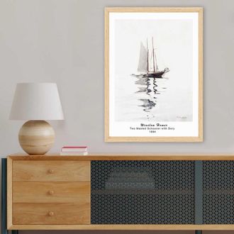Dmora Cuadro Mesisa, Estructura De Tela, Madera Nobilitada, Estructura En Madera, 35x45h Cm Multicolor