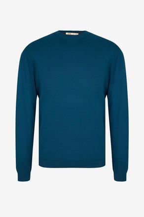 Maurizio Baldassari Pullover mit Rundhalsausschnitt aus Schurwolle und Kaschmir