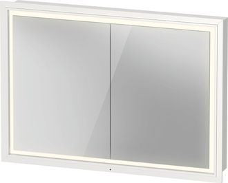 Duravit Duravit L-cube Armario Con Espejo Con Iluminaci&oacute;n Led, Blanco