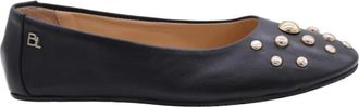 Babouche Lifestyle Ballerina - Dames - Ballerinas - Zwart - 37 EU - Leer - Schoenen