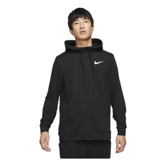 Nike Dry Fleece Full Zip Hoodie Asia Sizing Black CZ6377-010