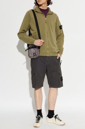 Stone Island Cargo Shorts, Mens, Grey