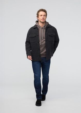 Duer Tech Fleece Denim Straight in Dark-Indigo at Nordstrom, Size 32 X 32