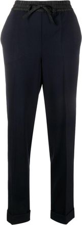 Parosh Parosh broek met middelhoge taille en rechte pijpen