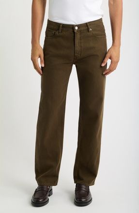 Frame Denim Relaxed Fit Jeans in Vintage Mocha at Nordstrom, Size 33