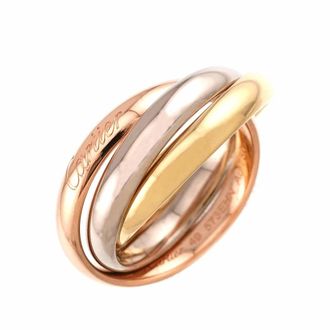Cartier Yellow Gold (18K) Pink Gold (18K) White Gold (18K) Band Ring (Pre-Owned)
