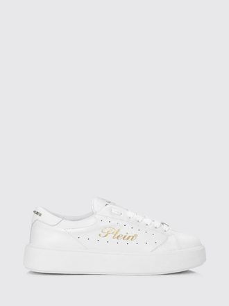 Philipp Plein Sneakers basse in pelle con suola chunky e logo laminato