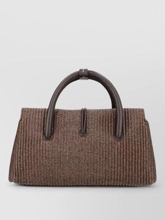 Zanellato tote bag structured shape woven texture