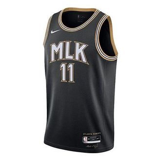 Nike NBA Retro Basketball Jersey/Vest SW Fan Edition 20-21 Season Atlanta Hawks Trae Young 11 Black CN1711-014