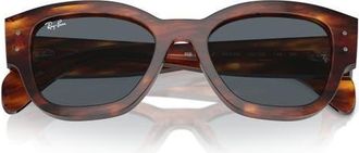 Ray-Ban Jorge 52mm Square Sunglasses in Striped Havana at Nordstrom