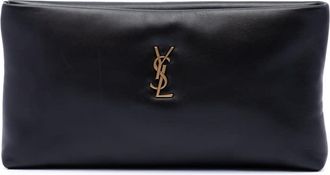Saint Laurent Pre-owned Saint Laurent Lambskin Monogram Long Calypso Zipped Pouch Ladies HYFJU3X7ZX77LP3K