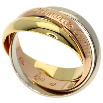 Cartier Trinity Yellow Gold (18K) Pink Gold (18K) White Gold (18K) Band Ring (Pre-Owned)