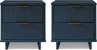 Manhattan Comfort Granville Modern Solid Wood Nightstand