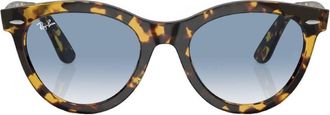 Ray-Ban Wayfarer Way Blue Gradient Oval Unisex Sunglasses RB2241 13323F 54