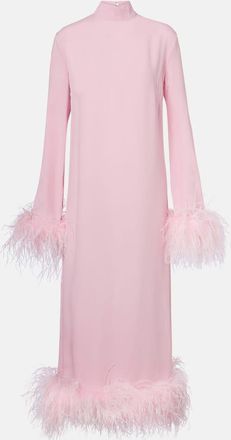 Taller Marmo Abito midi Gina in crêpe cady