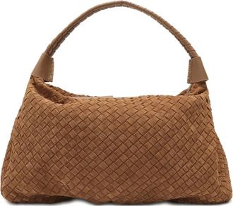 Sarah Chofakian woven bolsa wool shoulder bag - Brown
