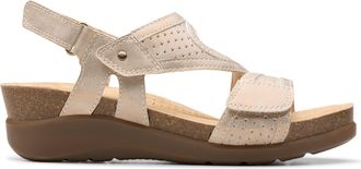 Clarks Calenne Carmen in Pink Synthetic