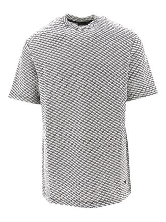 Emporio Armani patterned T-shirt - White