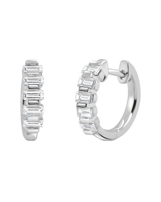 Sabrina Designs 14K 0.45 Ct. Tw. Diamond Huggie Earrings