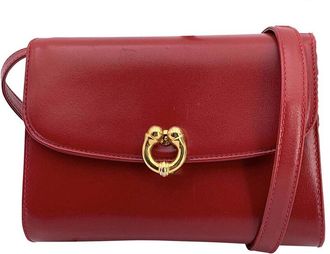 Gucci Vintage Leather Crossbody Bag (Authentic Pre-Loved)