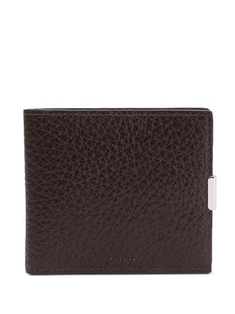 Christophe Lemaire Black Patina Zip Coin Card Holder from $390.00 