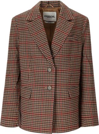 Essentiel BLAZER MONOPETTO IRBARA MARRONE ESSENTIEL ANTWERP