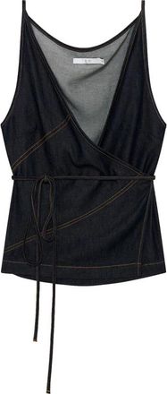Iro Iro Top Denim - Dames - Tops zonder mouwen - Blauw - S - Denim - Tops