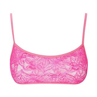Dries Van Noten Bra Top - female - Dries Van Noten - Sleeveless Tops - Pink - XS - Tops