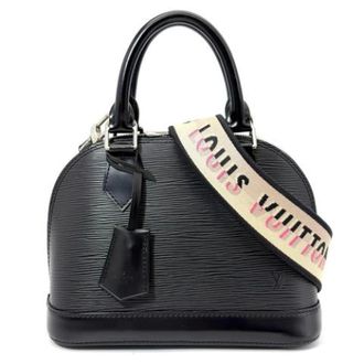 Louis Vuitton Pre-owned Alma BB Handtas - Dames - Pre-owned - Zwart - Maat: ONE Size Leer