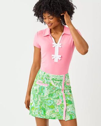 Lilly Pulitzer UPF 50+ Luxletic Frida Bow Polo