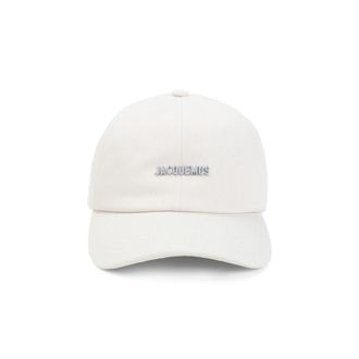 Jacquemus Off-White Logo Baseball Hat