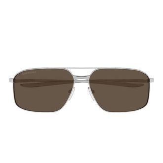 Balenciaga Sunglasses Bb0492 S 002 Ruthenium/Brown Men