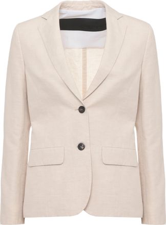Roberto Ricci Design Ivory Lynco Wom Flap Pockets Blazer