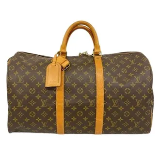 Louis Vuitton Pre-owned Weekend Bags, unisex, Brown, Size: ONE SIZE Pre-owned Boston Bag