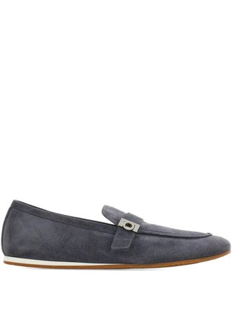 Ferragamo Hug buckle loafers - Blue