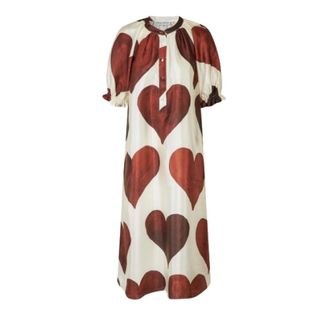 Stine Goya Midi Dresses, female, Multicolor, Size: XS Front Placket Long Dress