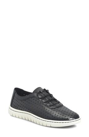 B&oslash;rn Amaya Sneaker in Black Leather at Nordstrom, Size 8.5