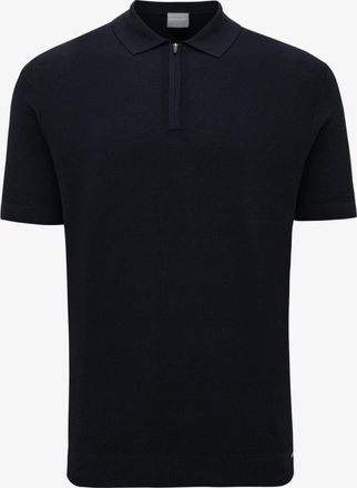 Gentiluomo Polo Zip | Donkerblauw
