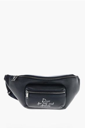 Dior HYLTON NEL Marsupio RIDER2.0 in Pelle Martellata con Stampa taglia Uni