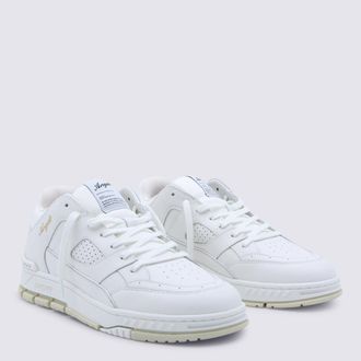 Axel Arigato Leather and Suede Sneakers - White