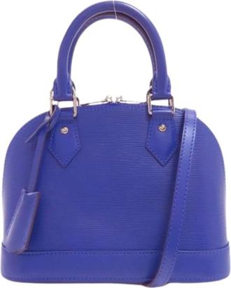 Louis Vuitton Pre-owned Handbags, female, Blue, Size: ONE SIZE Pre-owned Epi Leather Handbag