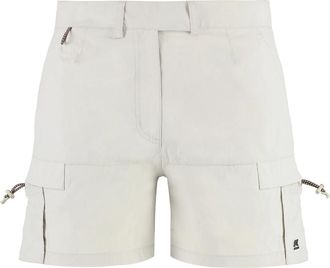 K-Way Argalps Cargo Shorts - Dames - Bermuda - Beige - XS - Nylon - Korte Broeken