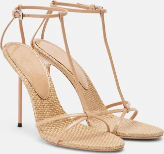 PARIS TEXAS Lidia patent leather sandals