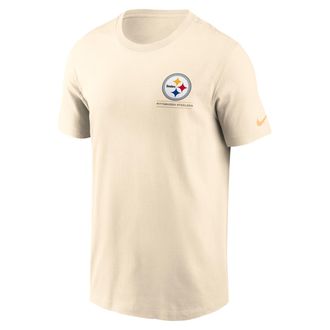 Nike Pittsburgh Steelers Essential Vintage Mod Nike Mens NFL T-Shirt in Brown | N19915A7L-30H