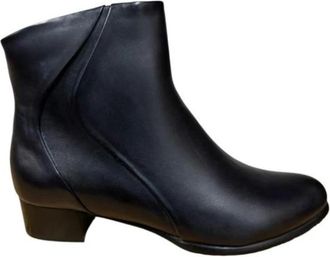 Everybody By B.Z Moda Schoenen, Dames, Blauw, 39 1/2 EU, Leer, Berena Enkellaars