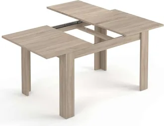 F.R.S. Mesa Comedor Extensible Paris En Color Roble Canadian 78 Cm(alto)140-190 Cm(ancho)90 Cm(largo)