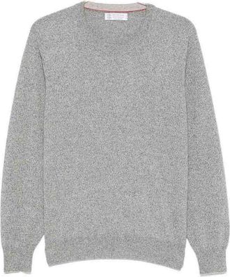 Brunello Cucinelli Wool And Cashmere Crew-Neck Sweater