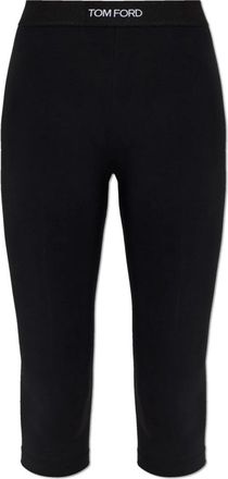 Tom Ford Modal Yoga Pant - Dames - Korte Broeken - Zwart - M - Korte Broeken
