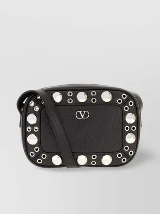 Valentino Garavani leather nellc&ocirc;te camera bag